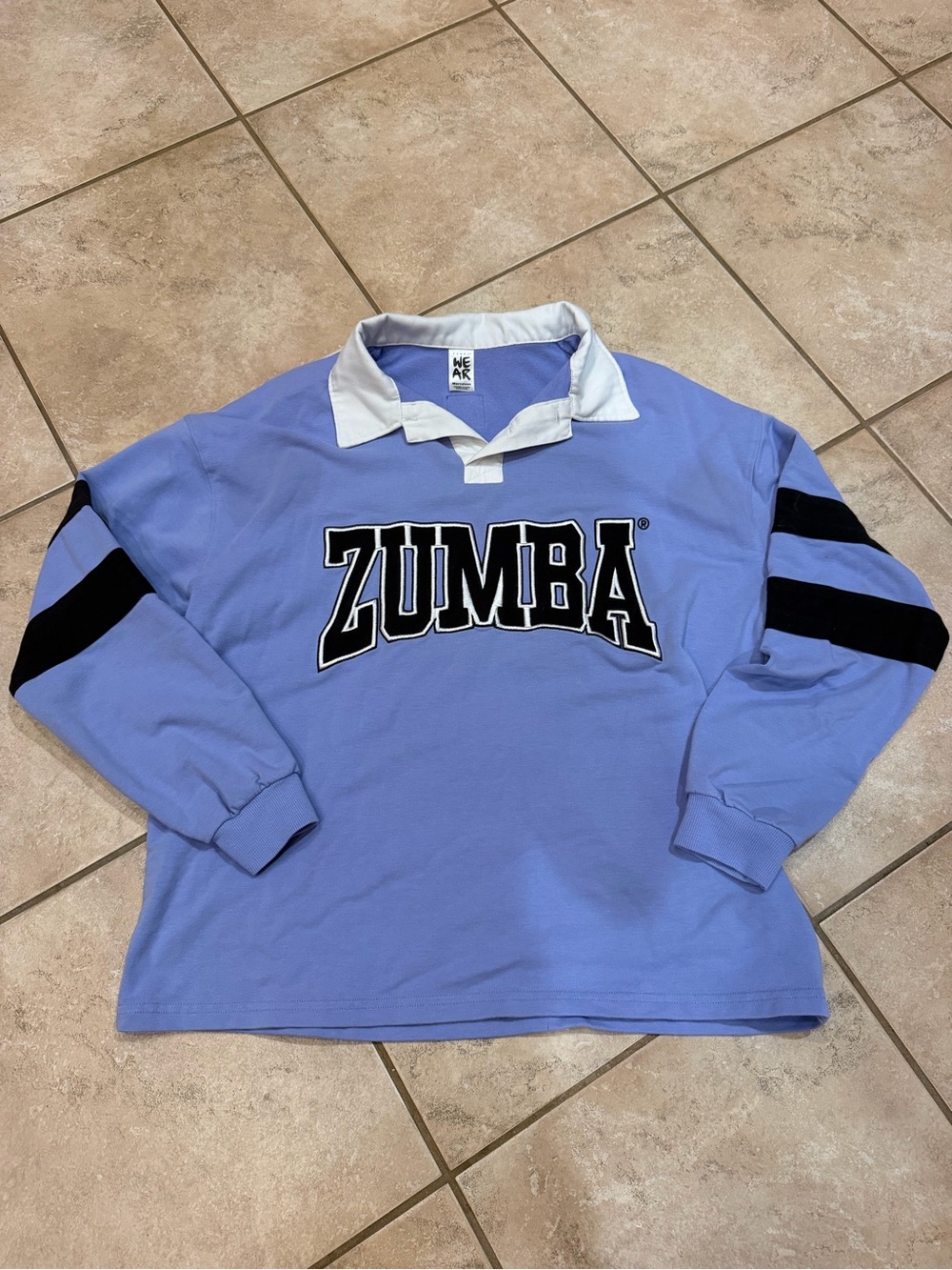 Zumba Fitness ZW Varsity Long Sleeve Top